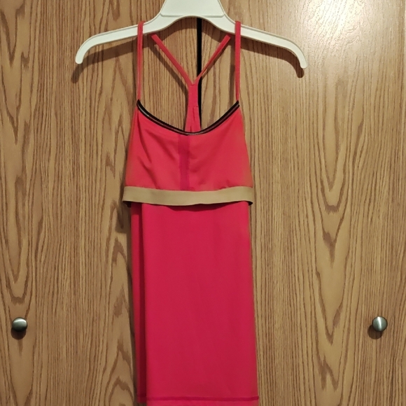 lululemon athletica Coral-Red Performance Tank - Picture 5 of 5
